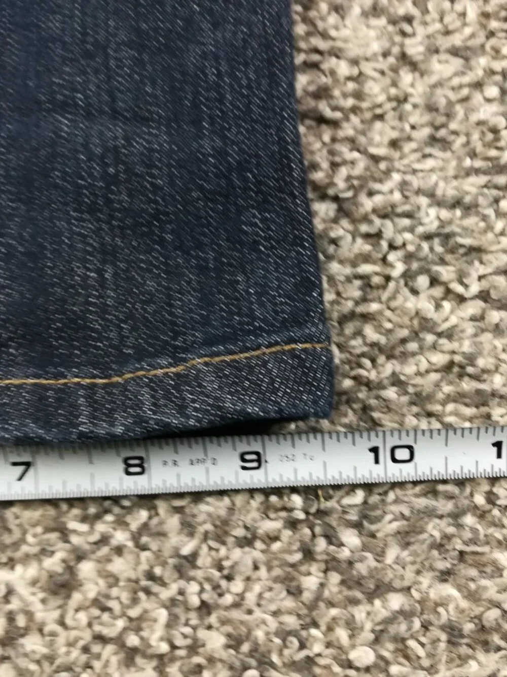 Ariat Jeans 46x30 Rebar Straight Leg M5 Dark Wash Blue